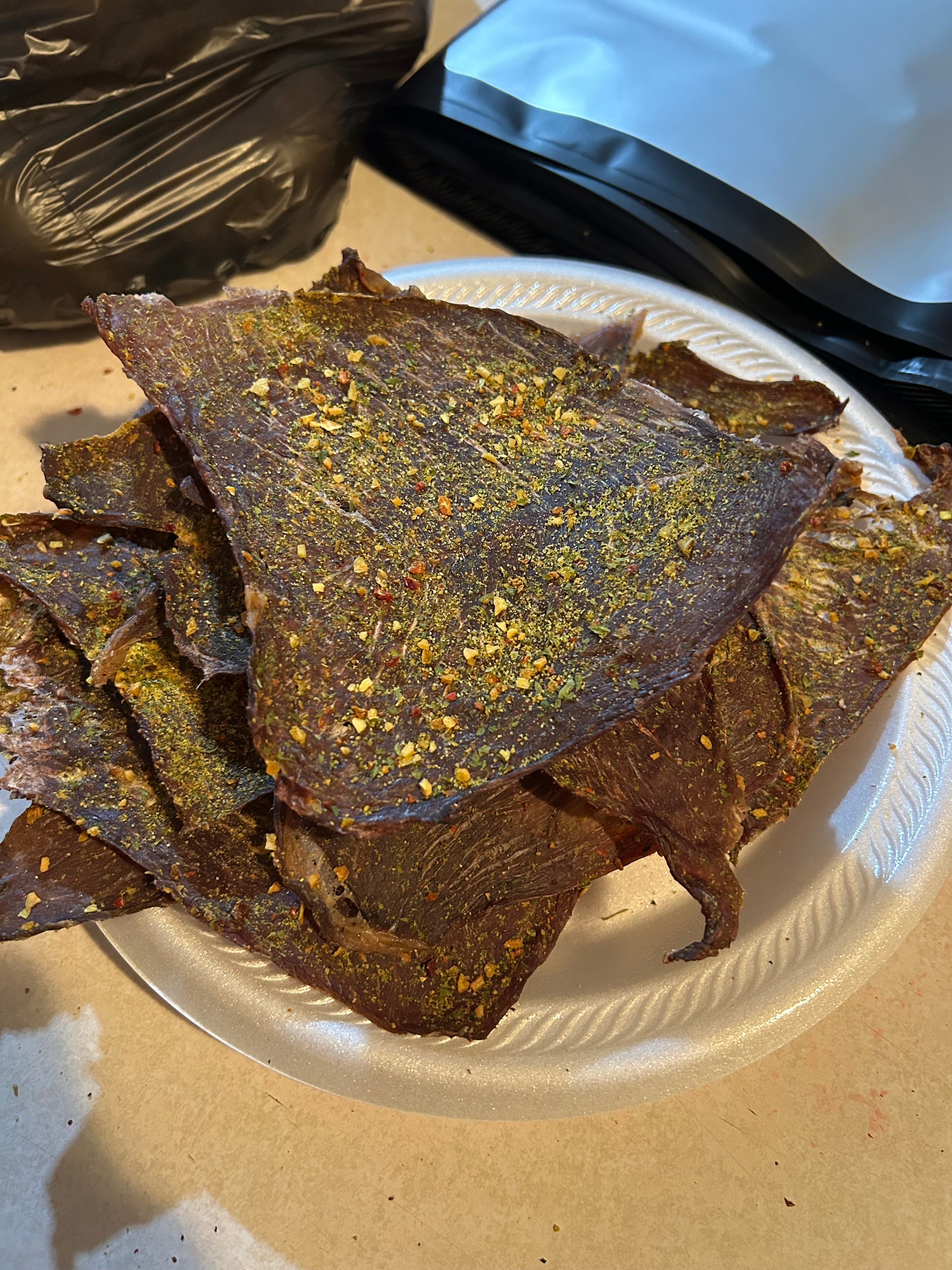 Garlic Parmesan Carne Seca